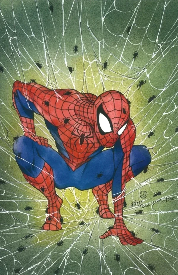 Spider-Man #1 — Facsimile Edition 2020 Peach Momoko Virgin Variant