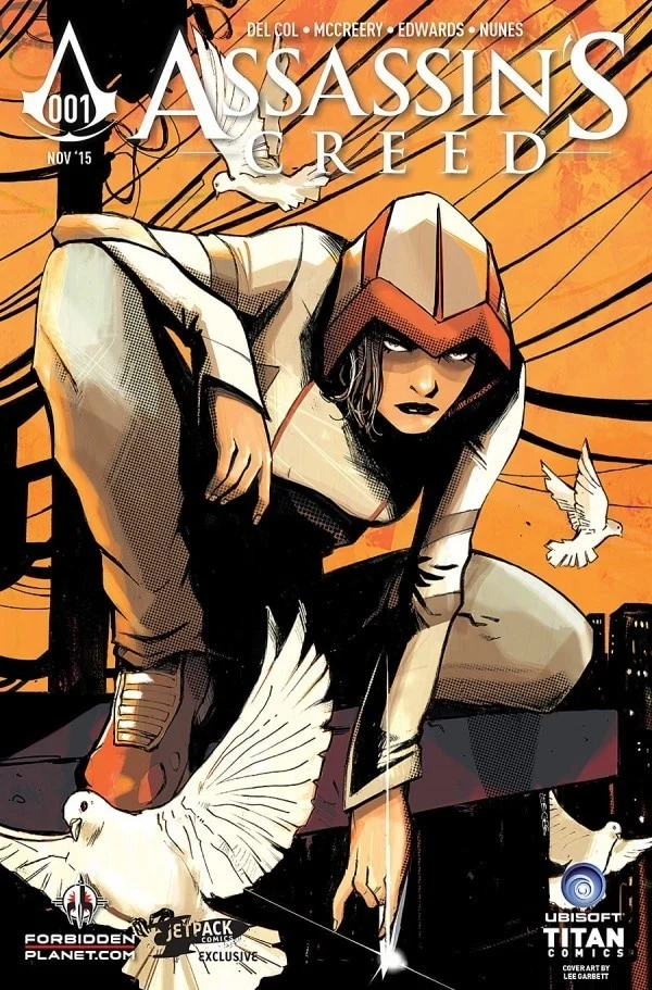 Assassin's Creed #1 — Forbidden Planet Comics / Jetpack Comics Lee Garbett Variant