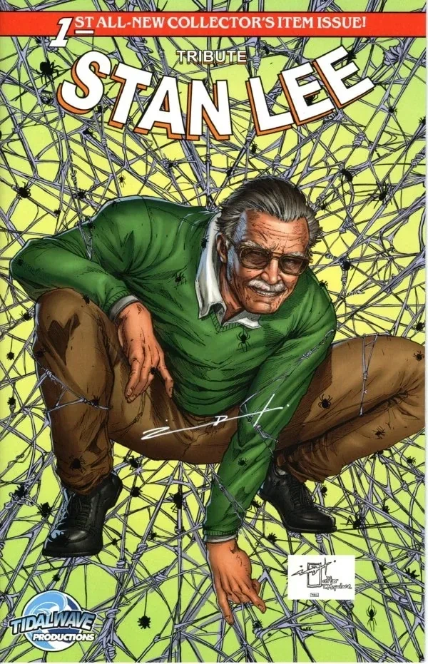 Tribute: Stan Lee #1 — Collector Cave Heroes Con Jonathan Uribe Variant
