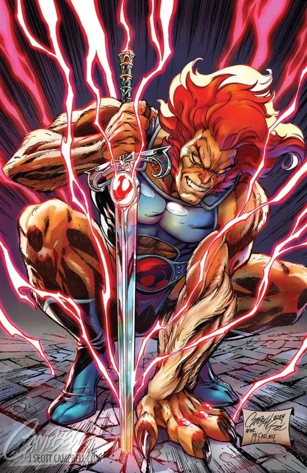 ThunderCats #4 — J. Scott Campbell Webstore Spider-man 1 Homage Virgin Variant