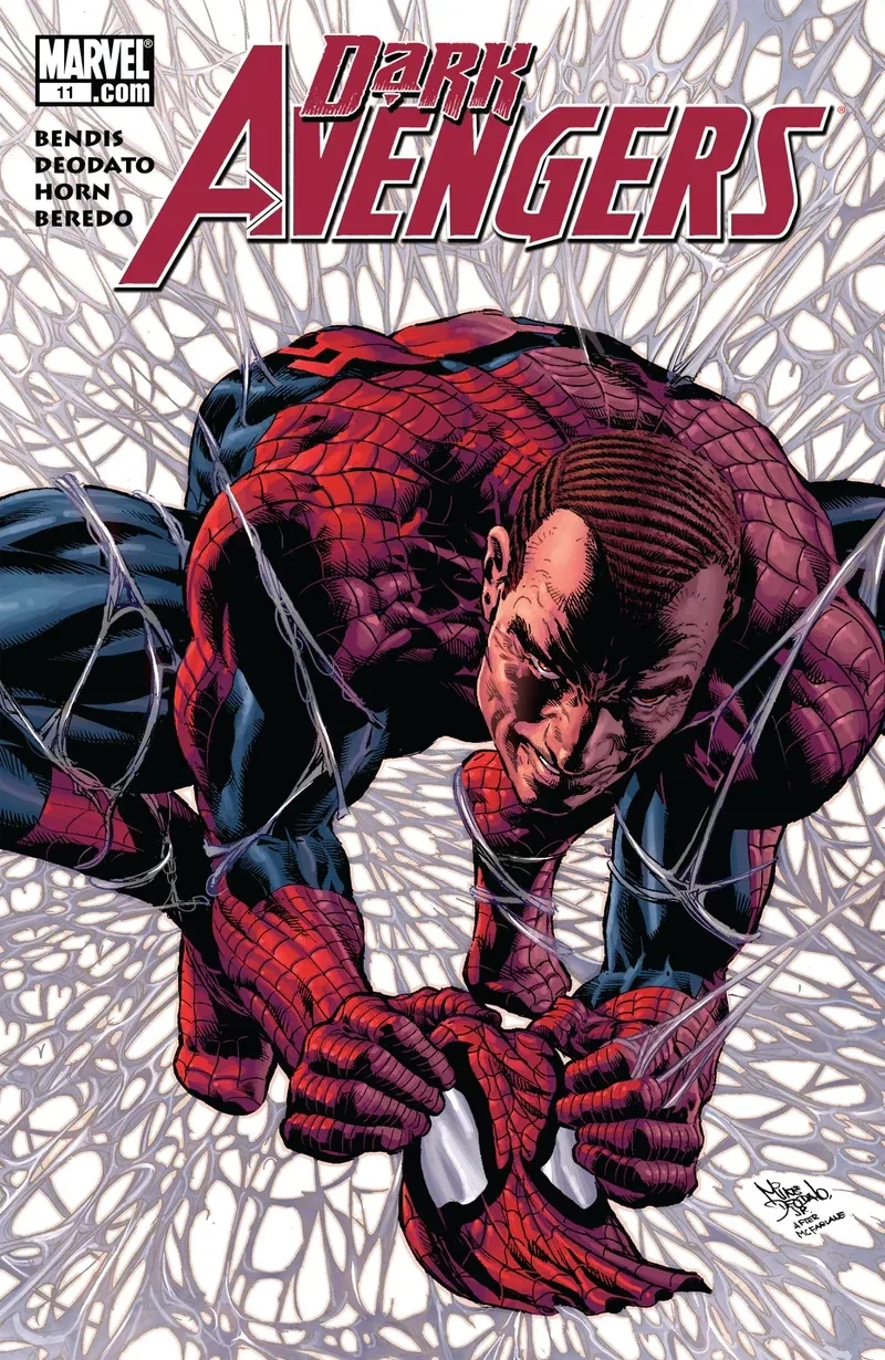 Dark Avengers #11 Spider-Man #1 homage cover by Mike Deodato Jr. and Rain Beredo